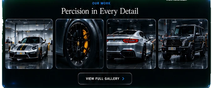Gallery section preview — hover